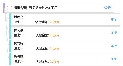 福建省晉江青陽(yáng)益康茶葉加工廠